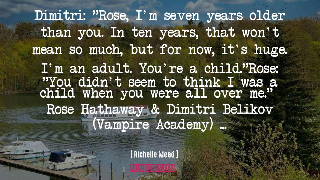 Dimitri Rose quotes by Richelle Mead