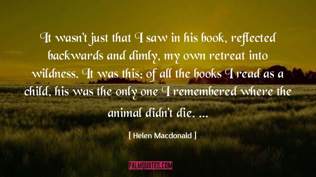 Dimly quotes by Helen Macdonald