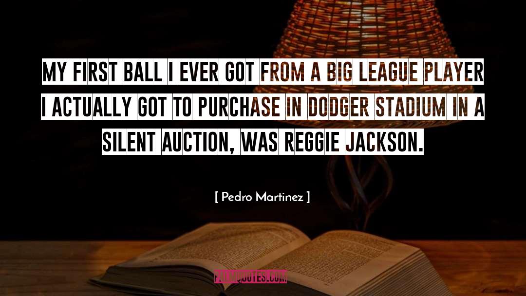 Dimmerling Auctions quotes by Pedro Martinez