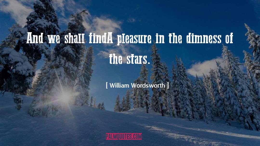 Dimness quotes by William Wordsworth