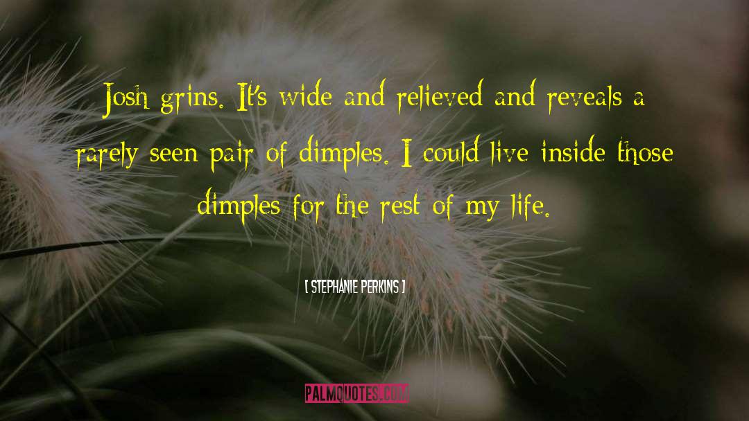 Dimples And Wrinkles quotes by Stephanie Perkins