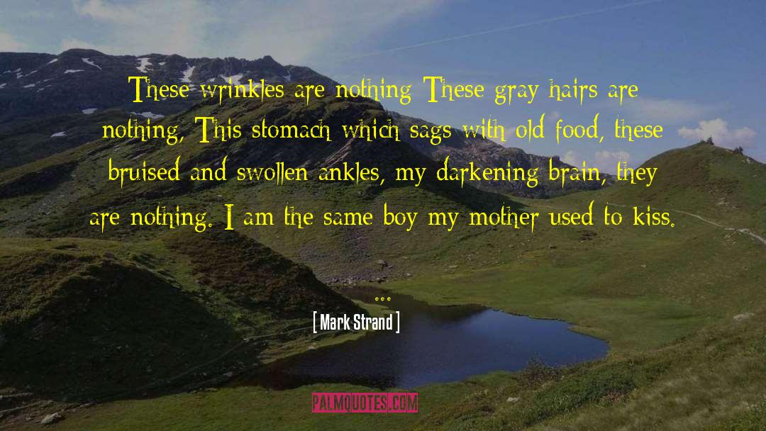 Dimples And Wrinkles quotes by Mark Strand