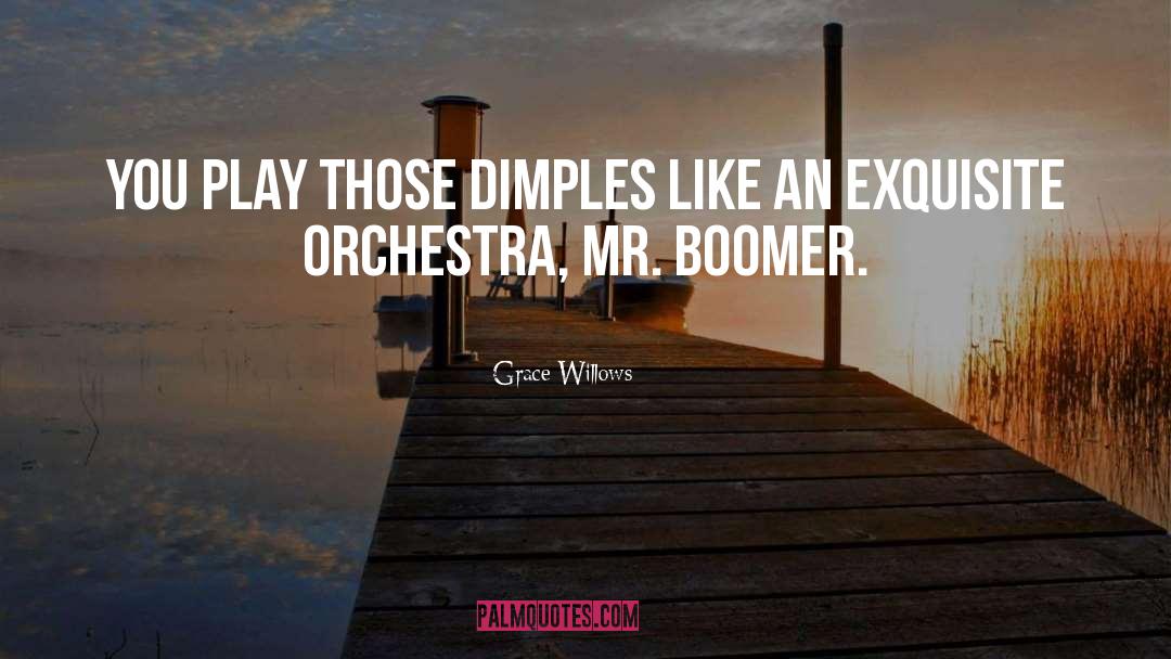 Dimples quotes by Grace Willows