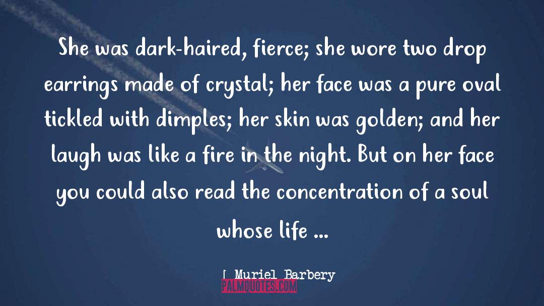 Dimples quotes by Muriel Barbery