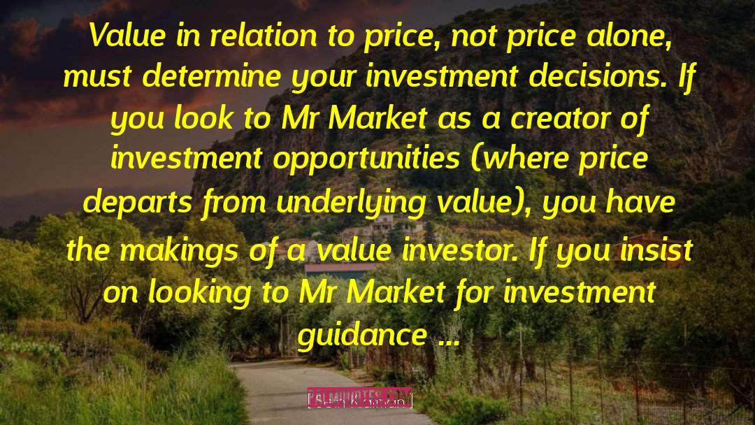 Dinars Value quotes by Seth Klarman