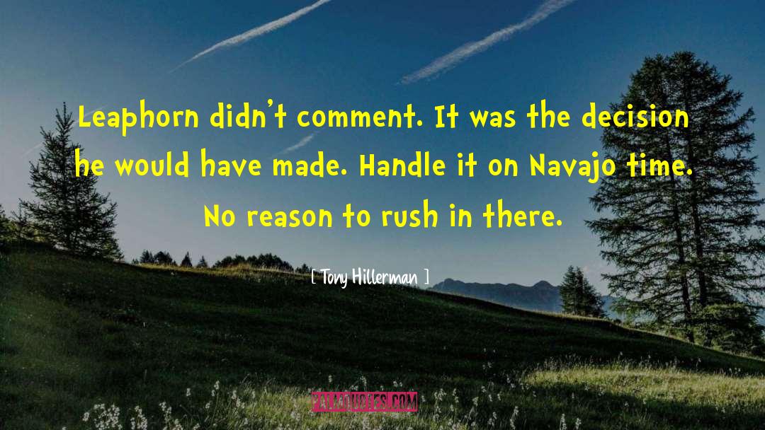 Dine Navajo quotes by Tony Hillerman