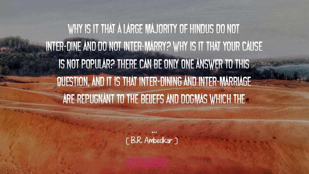 Dine quotes by B.R. Ambedkar