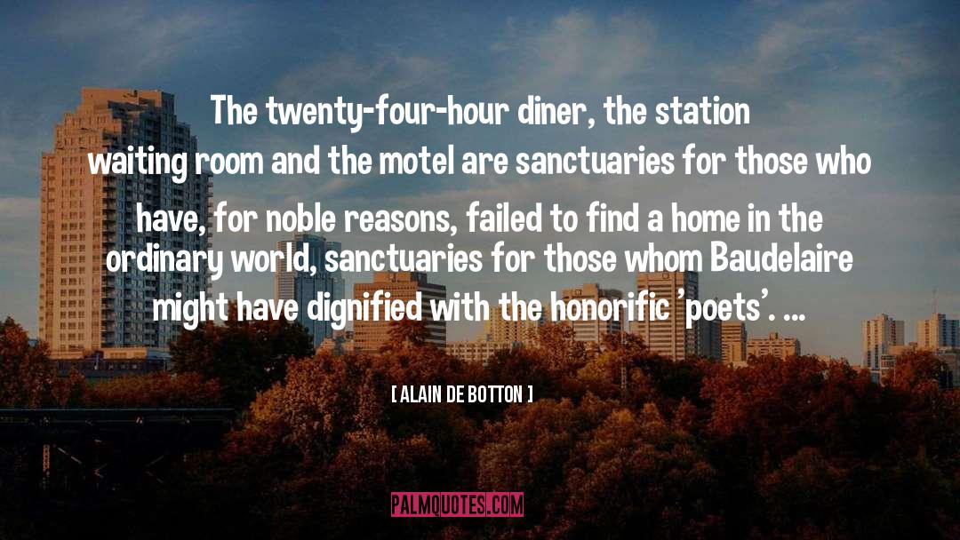 Diner quotes by Alain De Botton