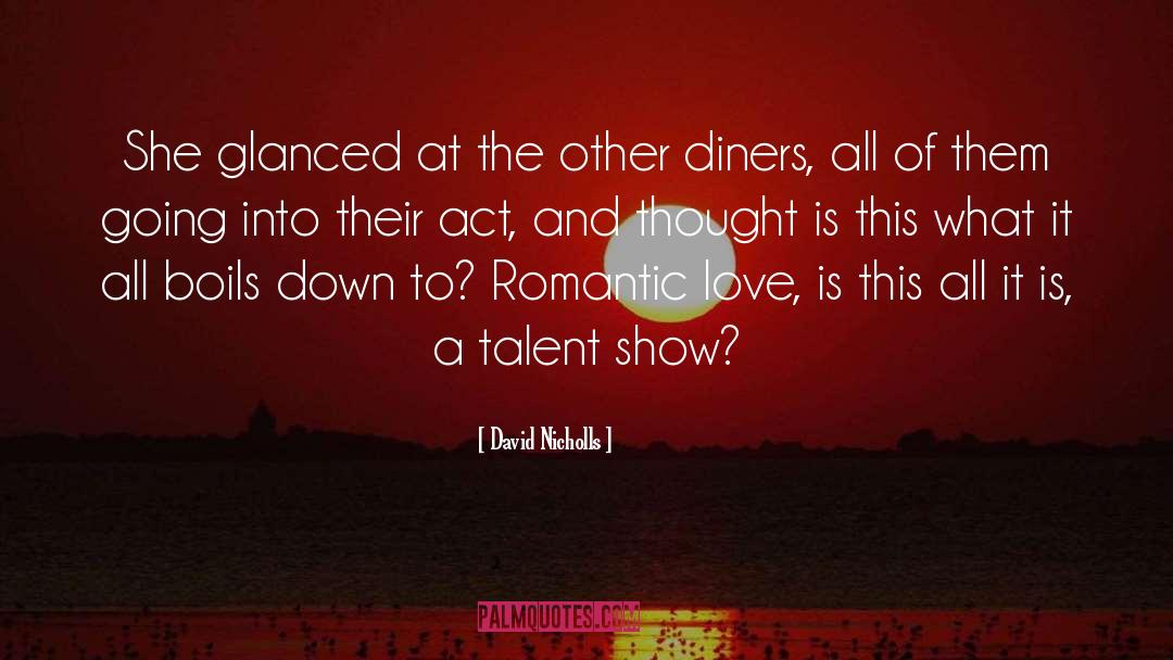 Diners quotes by David Nicholls