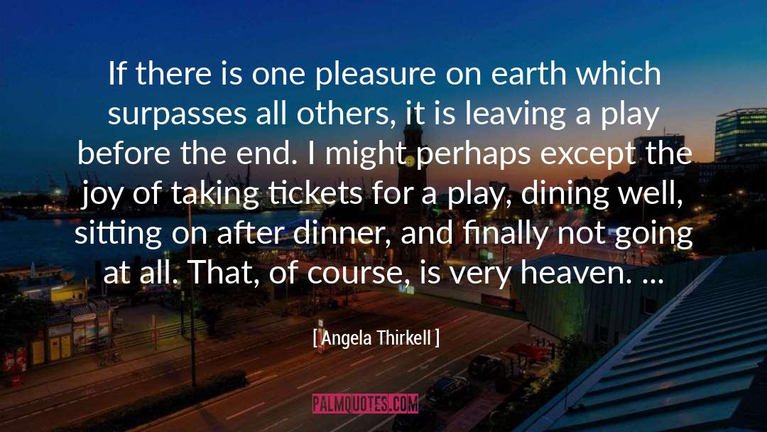 Dining Out quotes by Angela Thirkell