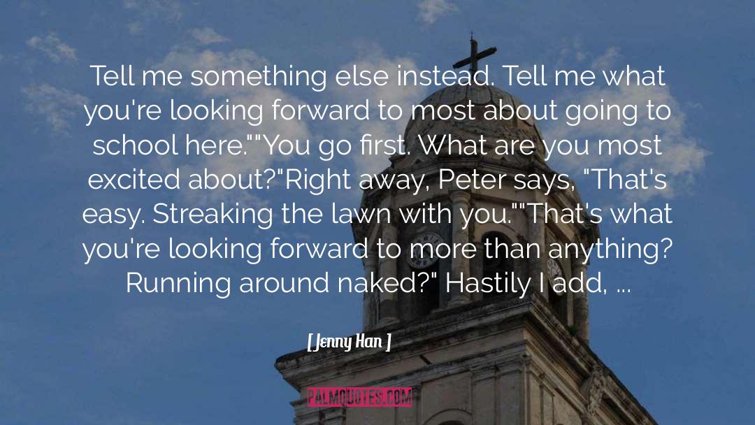 Dining quotes by Jenny Han