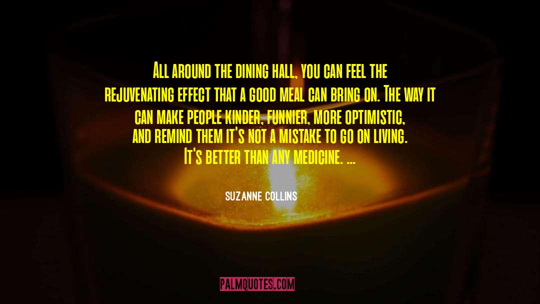 Dining quotes by Suzanne Collins