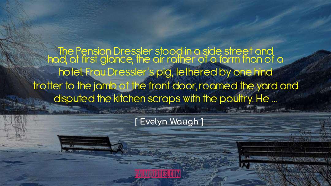 Dining Room quotes by Evelyn Waugh