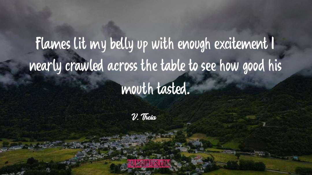 Dining Table quotes by V. Theia