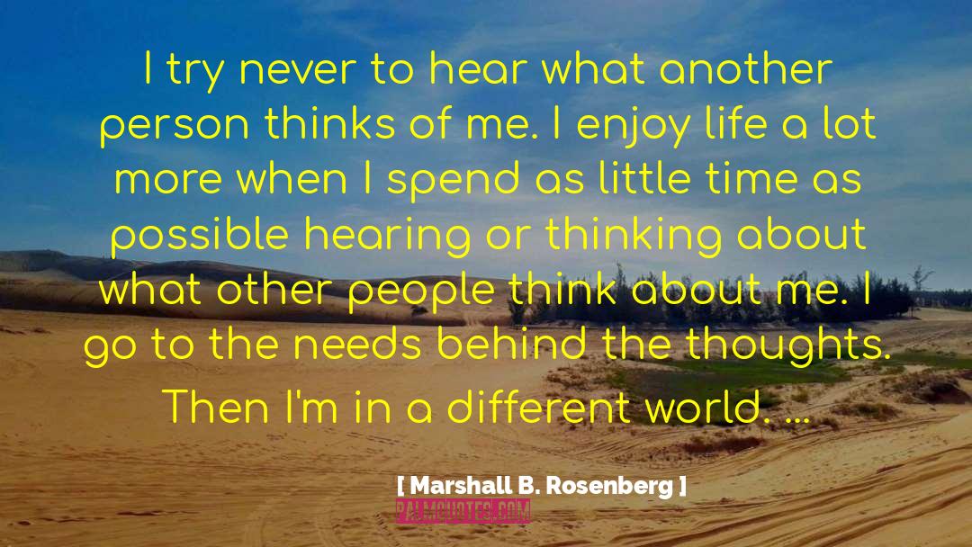 Dinnell Marshall quotes by Marshall B. Rosenberg