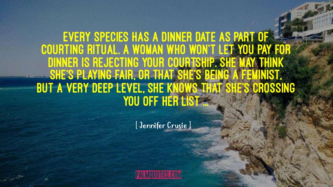 Dinner Date quotes by Jennifer Crusie
