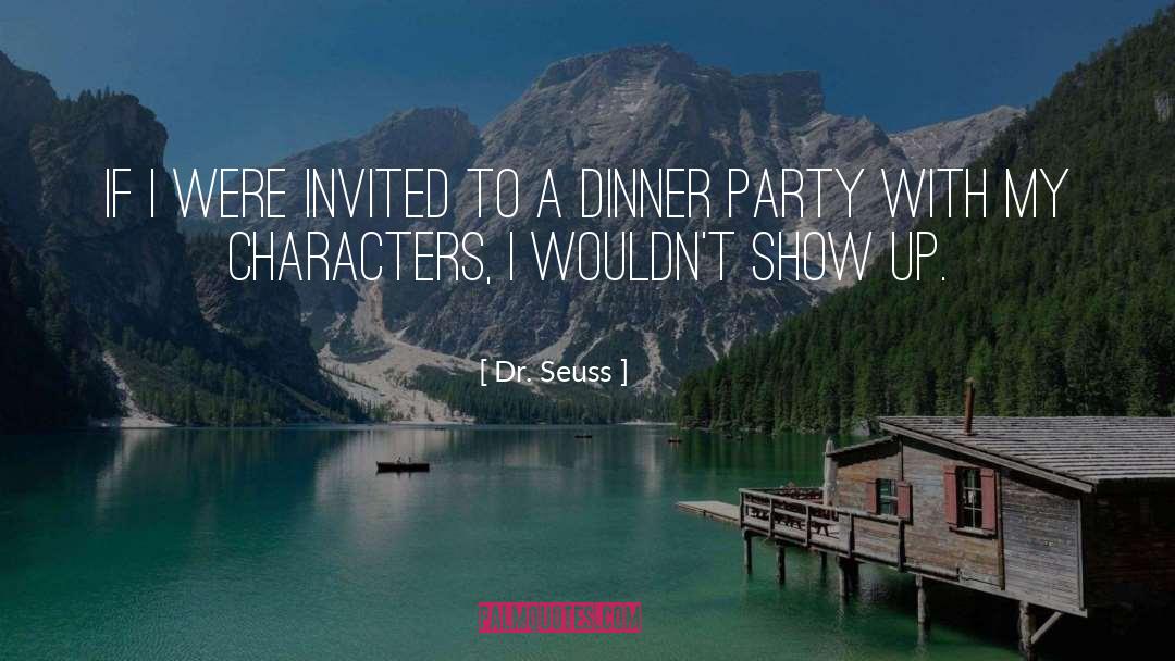 Dinner Etiquette quotes by Dr. Seuss