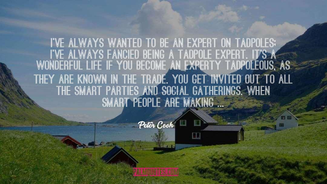 Dinner Parties quotes by Peter Cook