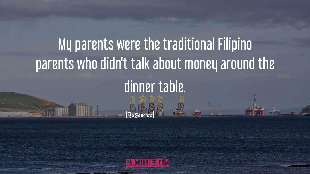 Dinner Table quotes by Bo Sanchez
