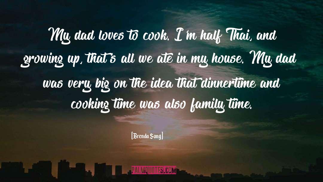 Dinnertime quotes by Brenda Song