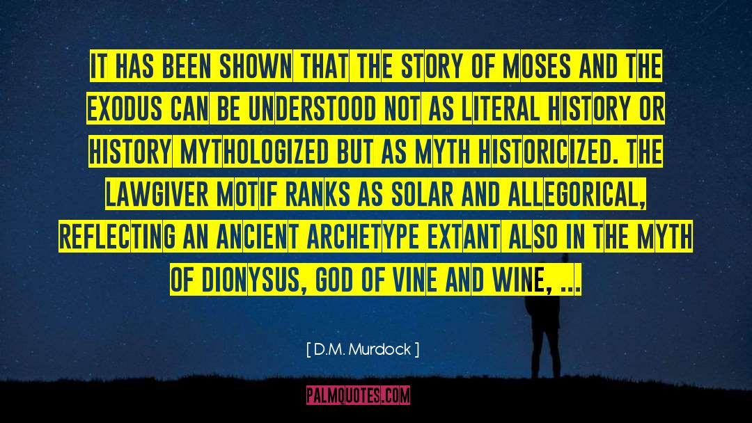 Dionysus quotes by D.M. Murdock