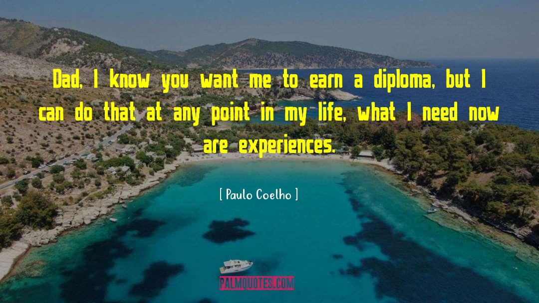 Diploma quotes by Paulo Coelho