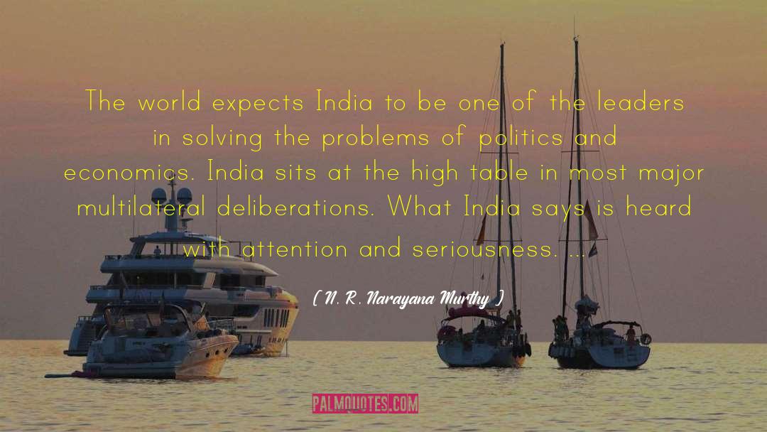 Diplomacia Multilateral quotes by N. R. Narayana Murthy