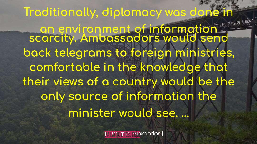 Diplomacy quotes by Douglas Alexander
