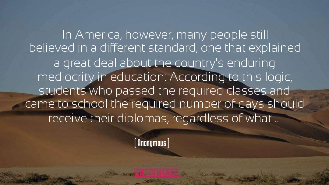 Diplomas quotes by Anonymous