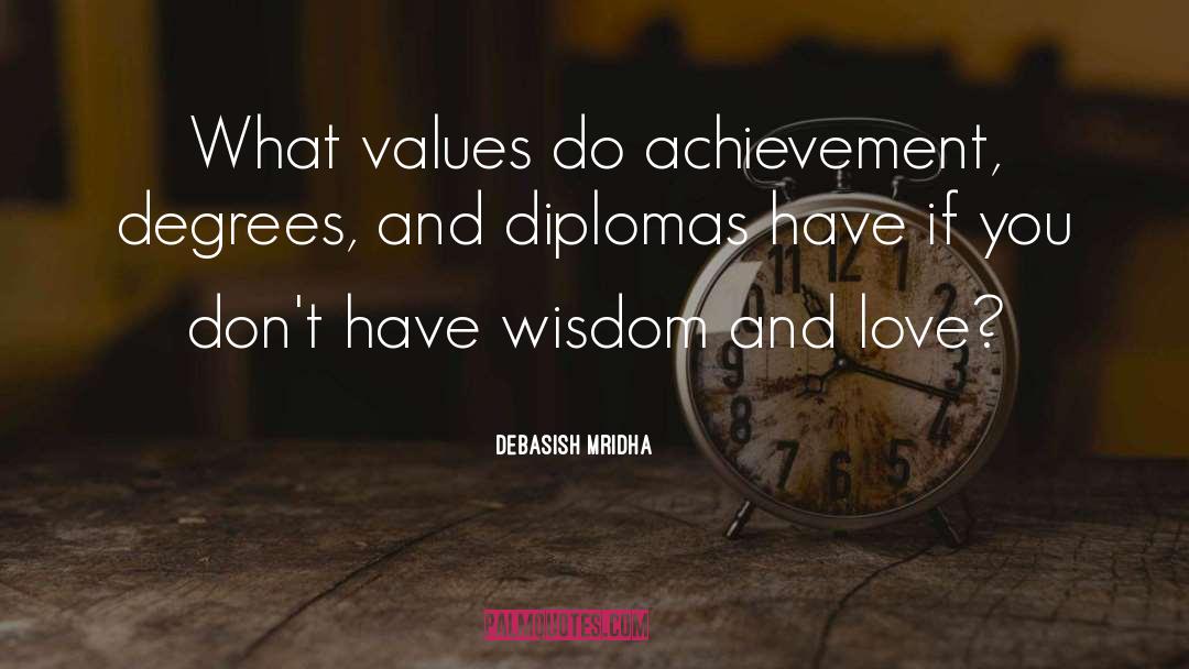 Diplomas quotes by Debasish Mridha