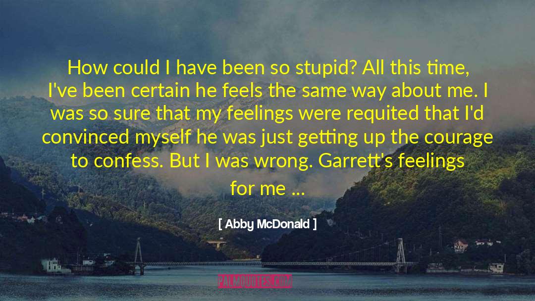 Dirby Mcdonald quotes by Abby McDonald