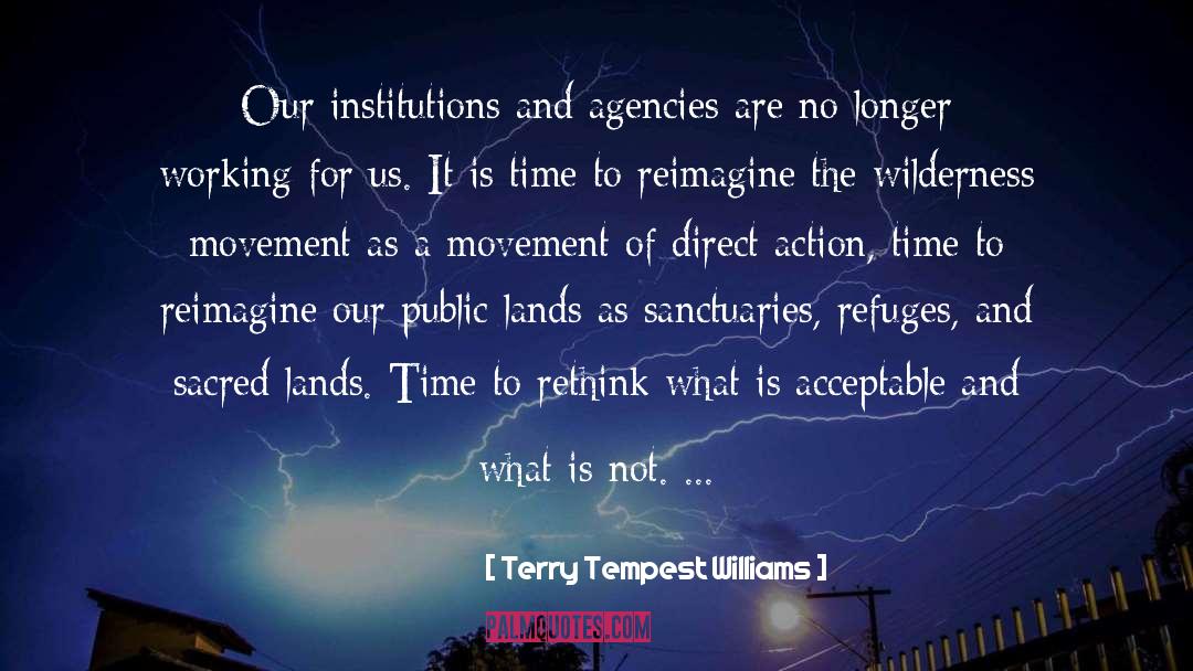 Direct Action quotes by Terry Tempest Williams