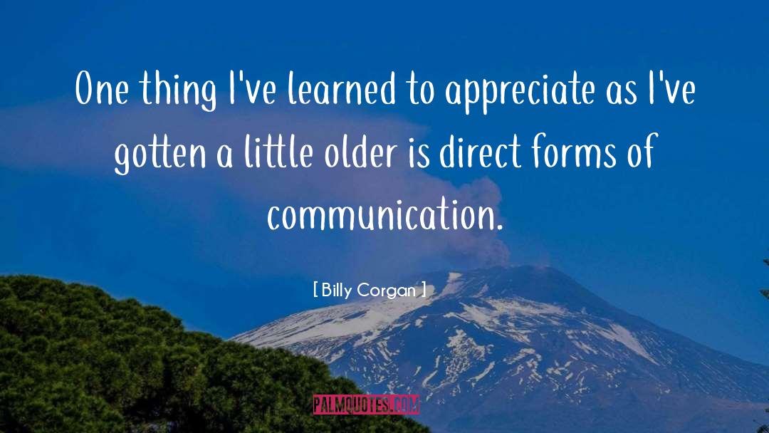 Direct Communication quotes by Billy Corgan