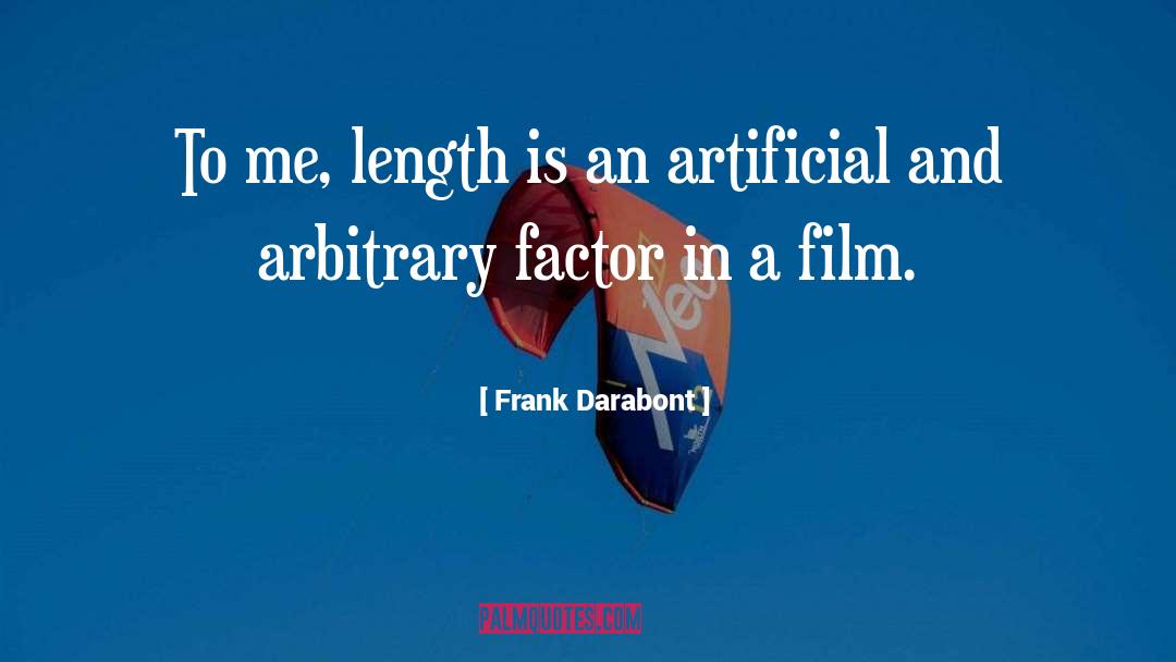 Directing Film quotes by Frank Darabont