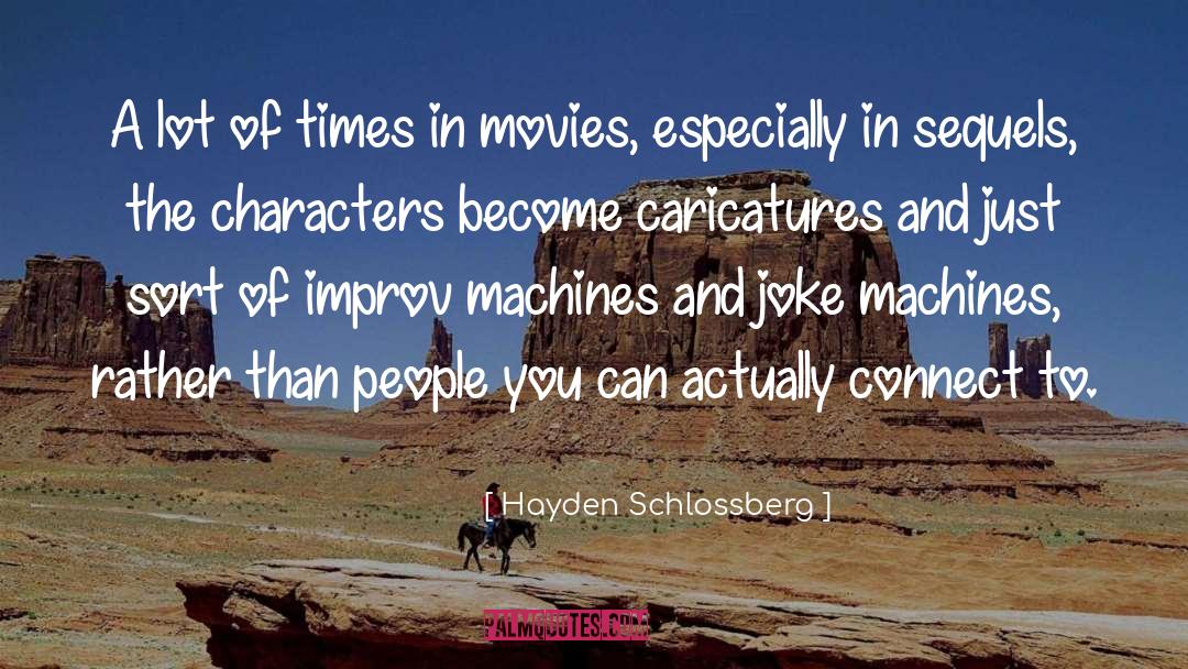 Directing Movies quotes by Hayden Schlossberg