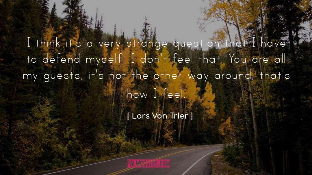 Directing quotes by Lars Von Trier