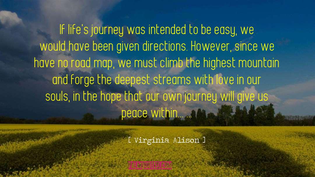 Direction Love quotes by Virginia Alison