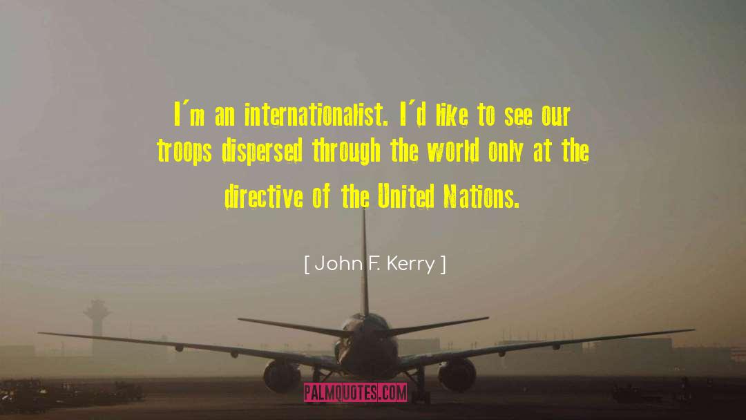 Directive quotes by John F. Kerry