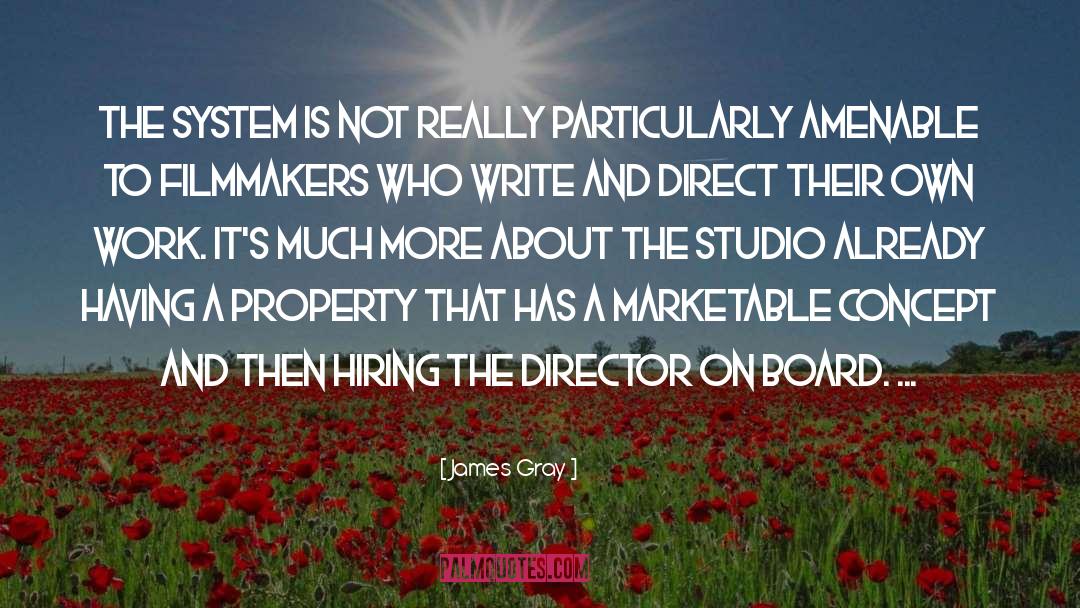 Director quotes by James Gray