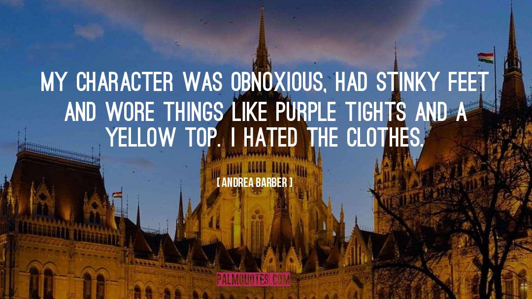 Dirty Clothes quotes by Andrea Barber