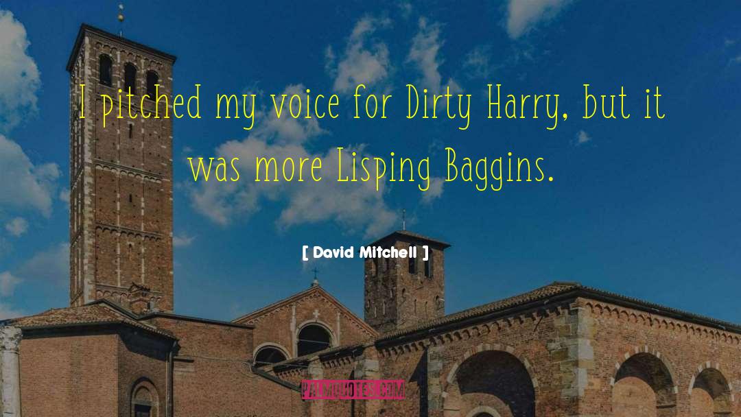 Dirty Harry Enforcer quotes by David Mitchell