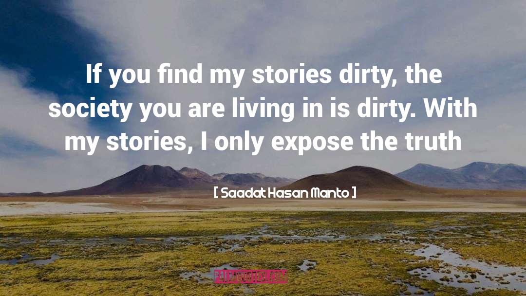 Dirty Laundry Quote quotes by Saadat Hasan Manto
