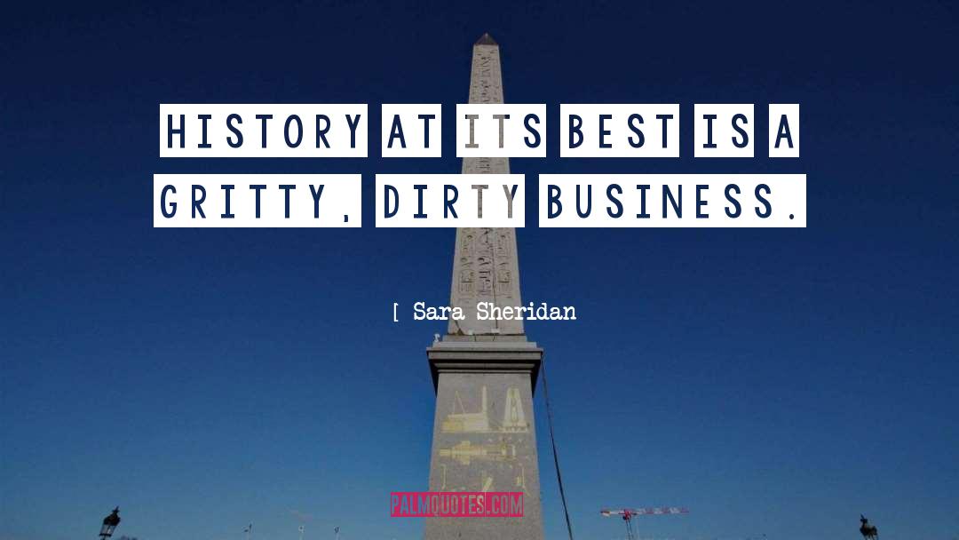 Dirty Laundry Quote quotes by Sara Sheridan