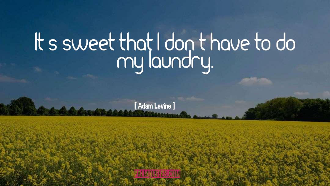 Dirty Laundry Quote quotes by Adam Levine