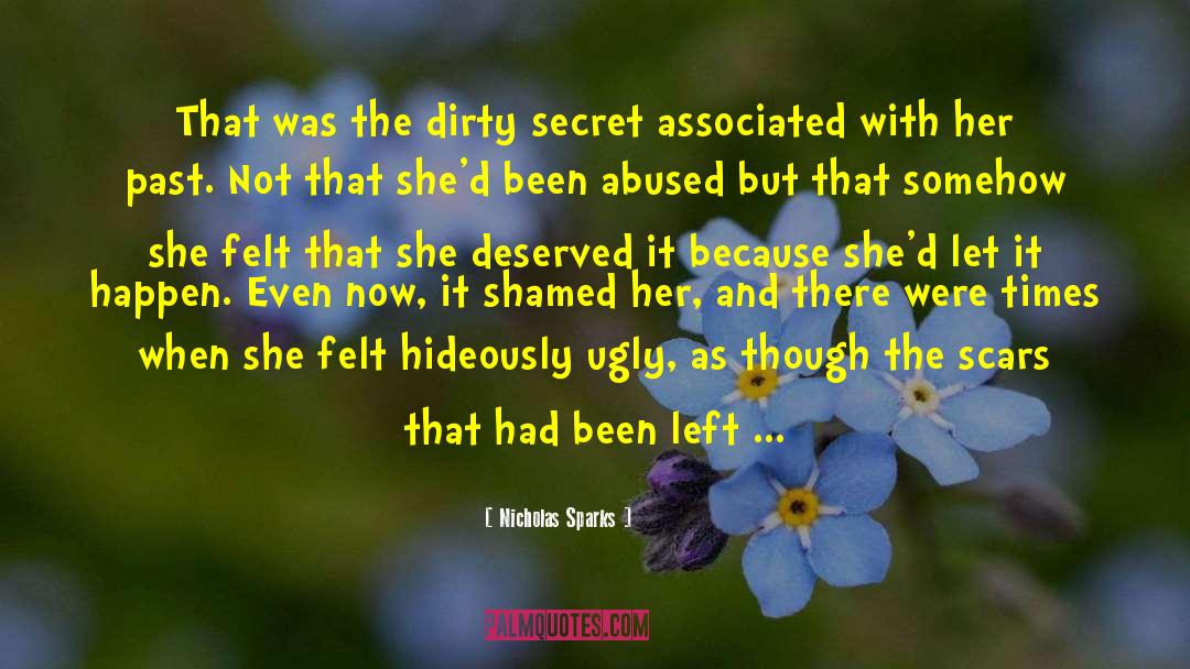Dirty Secrets quotes by Nicholas Sparks