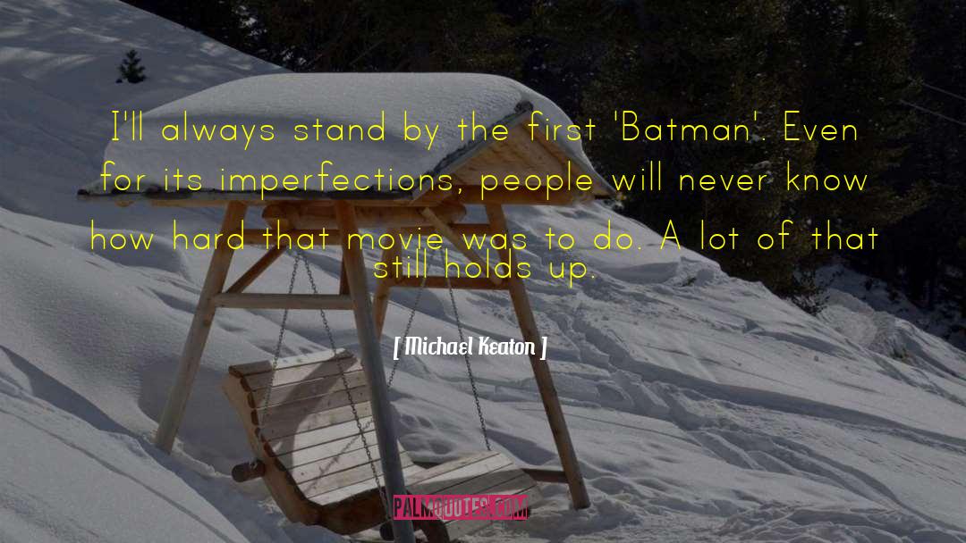 Disaapointment Movie Vs Book quotes by Michael Keaton