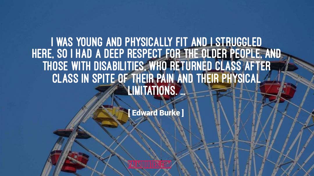 Disabilities quotes by Edward Burke