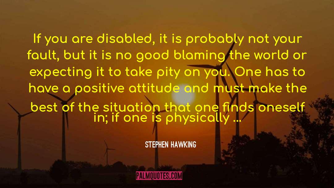 Disability And Work quotes by Stephen Hawking
