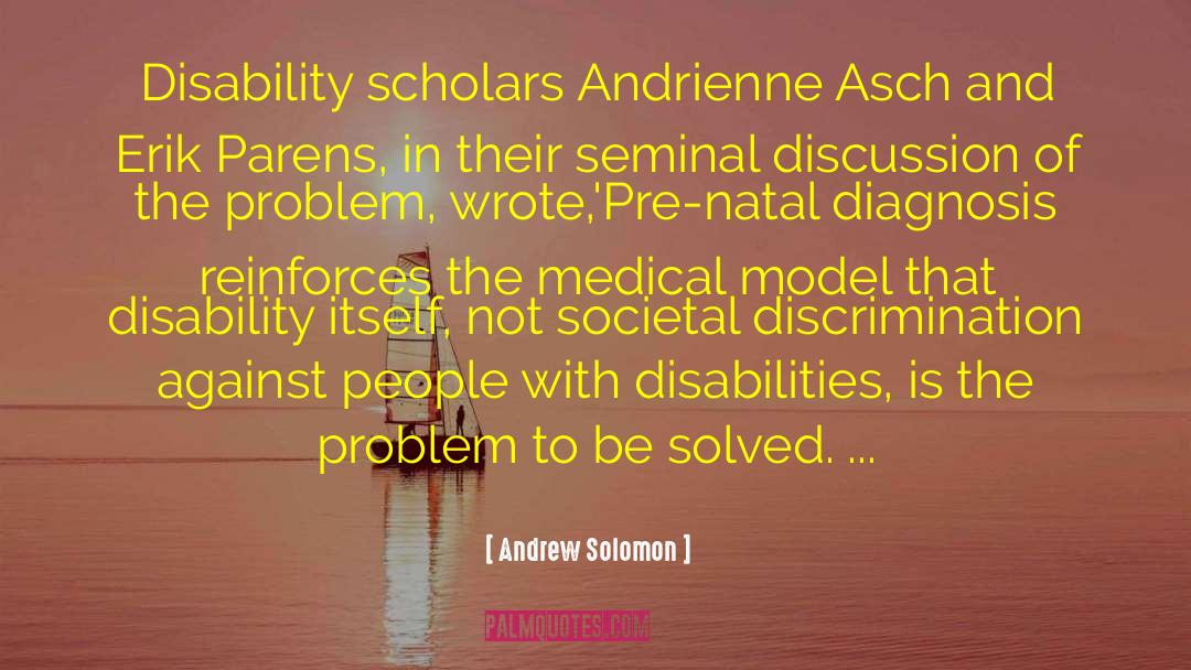 Disability Liberation quotes by Andrew Solomon