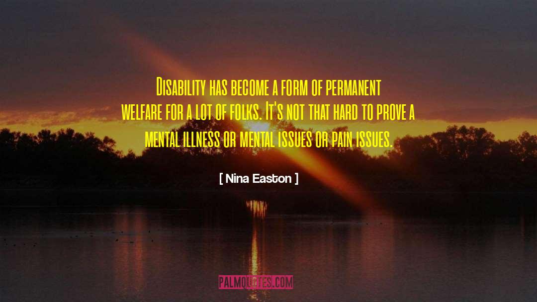 Disability Studies quotes by Nina Easton